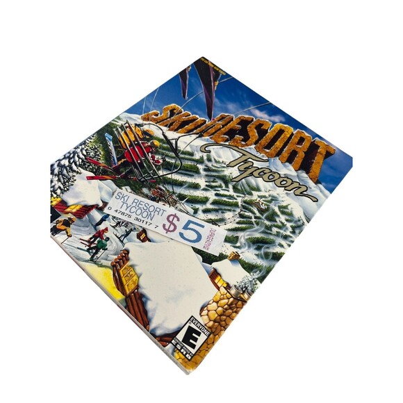 RARE Ski Resort Tycoon Activision (Windows PC, 2000) Big Box SEALED! NEW IN BOX - Picture 4 of 9